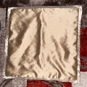 Extreme Linen - Copper Tan w/ Beige Tan Trim Euro Sham - Set of 2